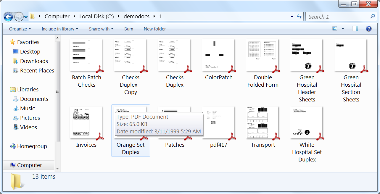 Pdf Preview Icon Windows 7